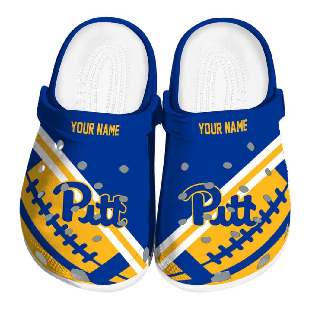 Customized Pittsburgh Panthers Football Motif ClogTVC1801792