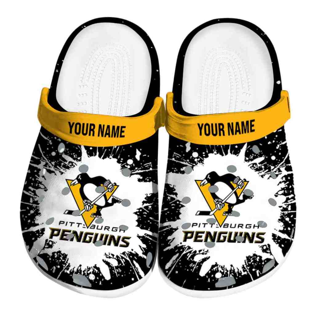 Customized Pittsburgh Penguins Splash Art ClogTVC1801901