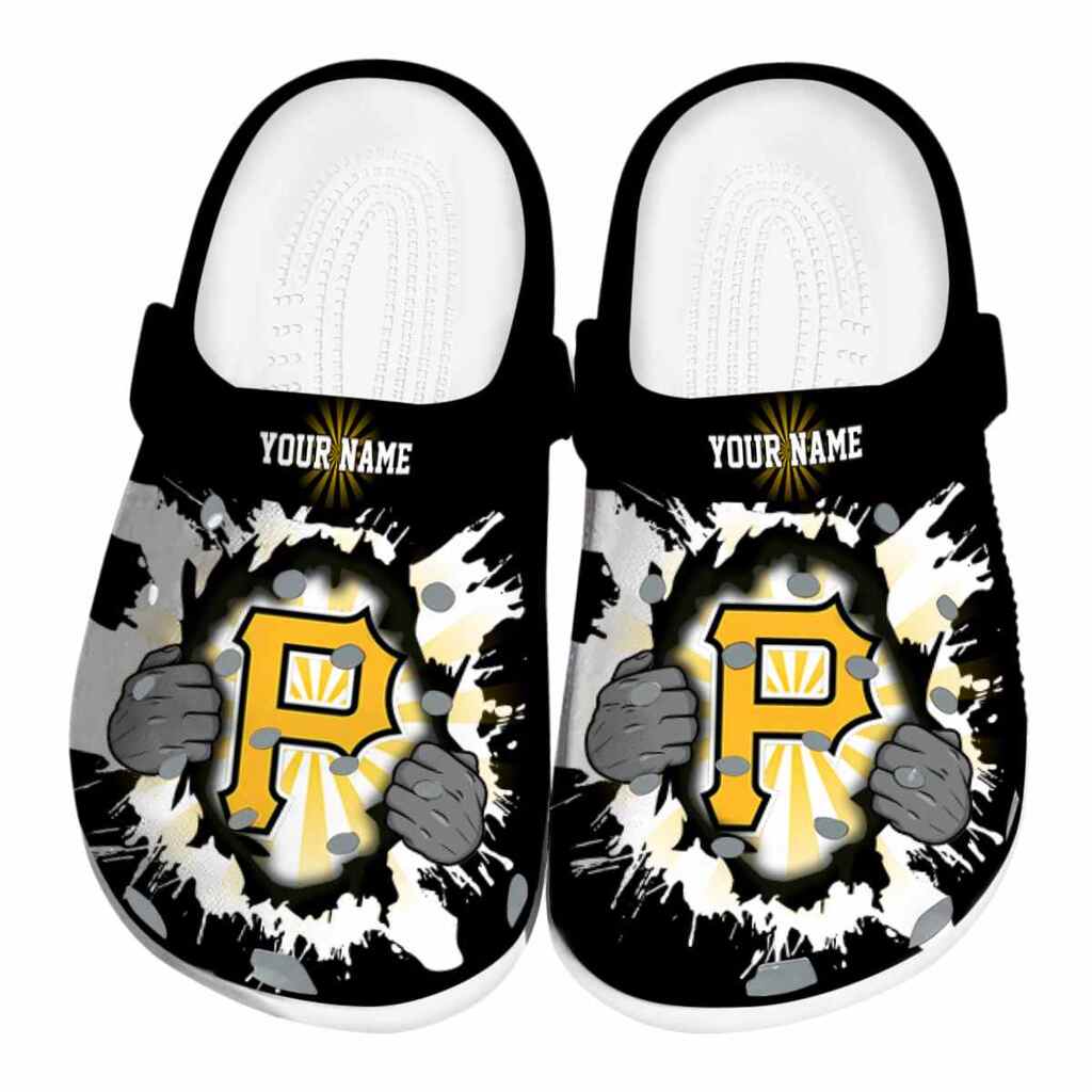Customized Pittsburgh Pirates Gripping Hand ClogTVC1801166