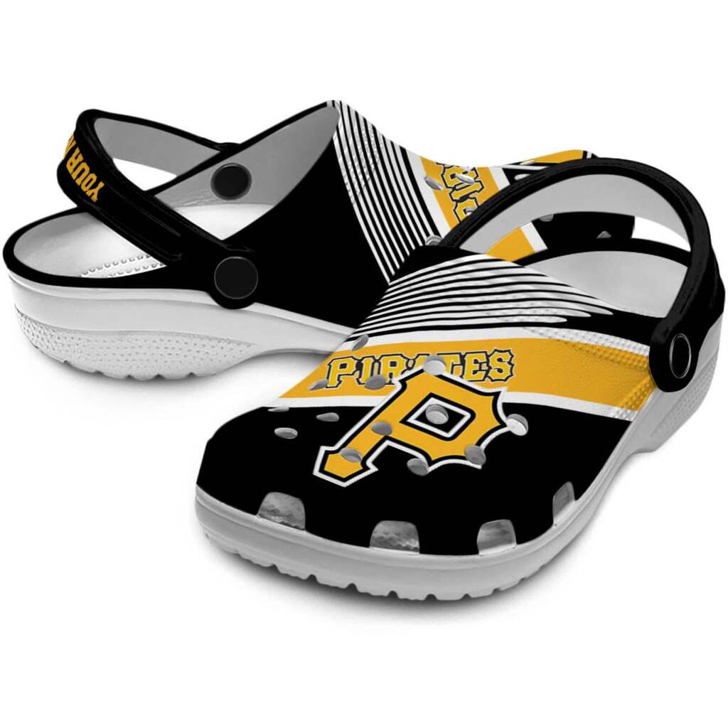 Customized Pittsburgh Pirates Vibrant Dual-Tone ClogTVC1801166 - Image 3