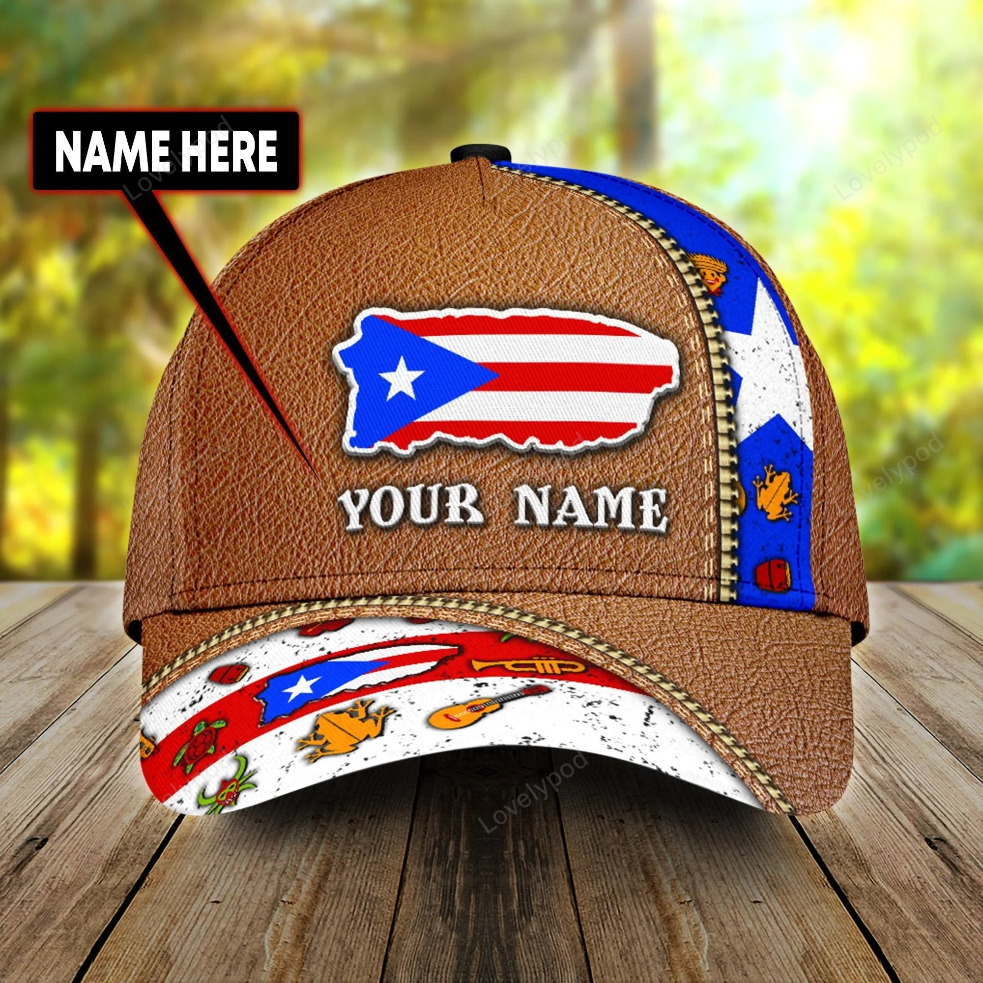 Customized Puerto Rico Cap, Classic Cap Hat For Puerto Rico Friends Trucker Hats Custom Hats Gifts For Men & Women