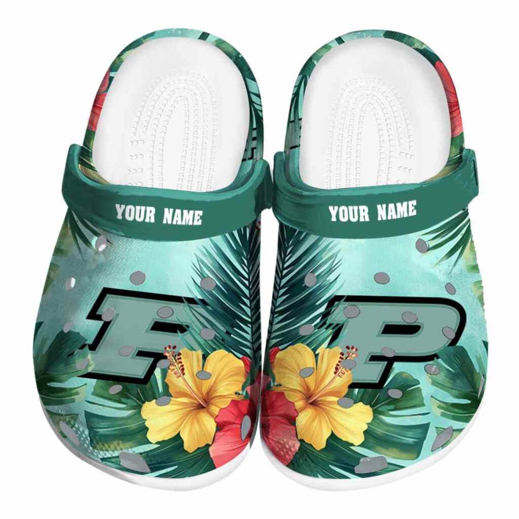 Customized Purdue Boilermakers Tropical Vibes ClogTVC1801768