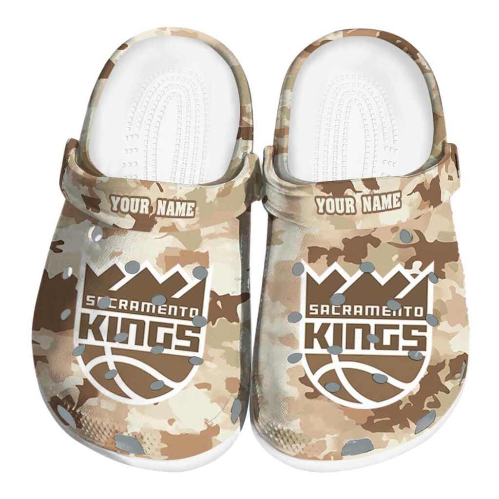 Customized Sacramento Kings Desert Camo ClogTVC1801691