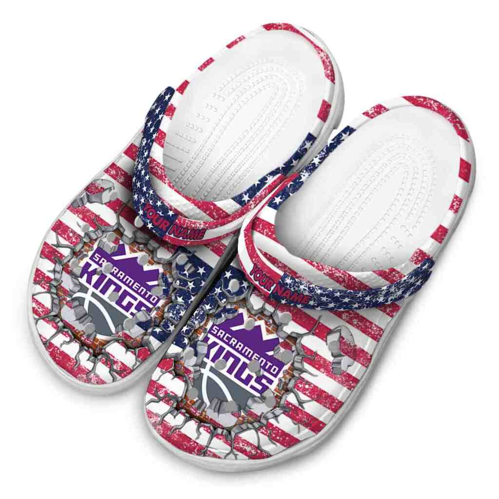 Customized Sacramento Kings Freedom Splinter ClogTVC1801692 - Image 4