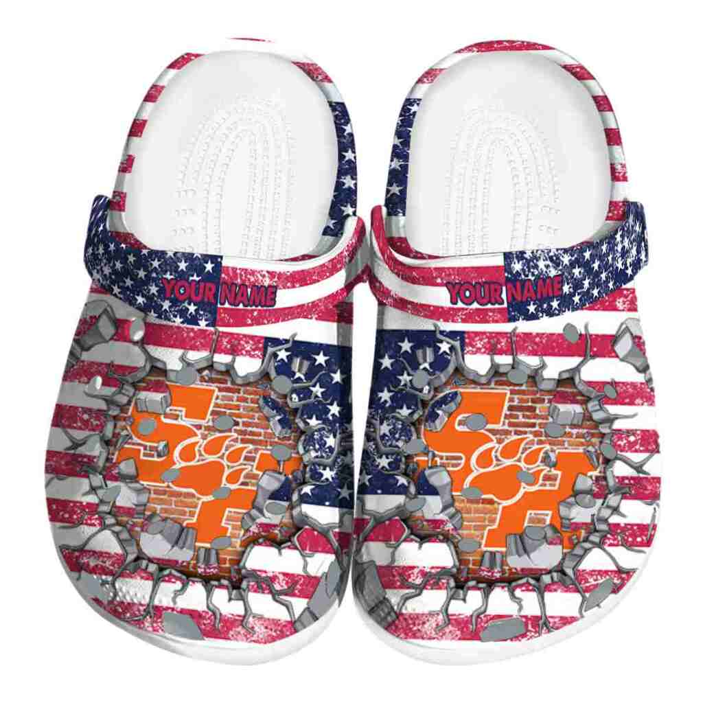 Customized Sam Houston Bearkats Freedom Splinter ClogTVC1801823