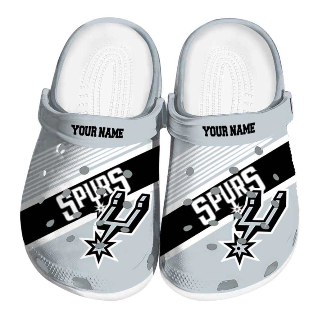 Customized San Antonio Spurs Vibrant Dual-Tone ClogTVC1801733