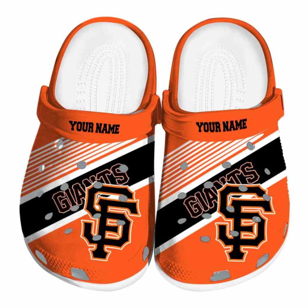 Customized San Francisco Giants Vibrant Dual-Tone ClogTVC180137