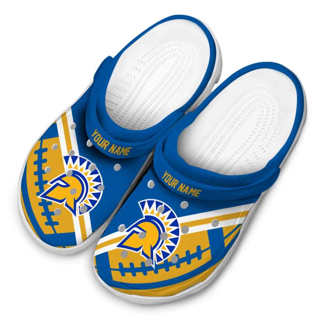 Customized San Jose State Spartans Football Motif ClogTVC1801803 - Image 4