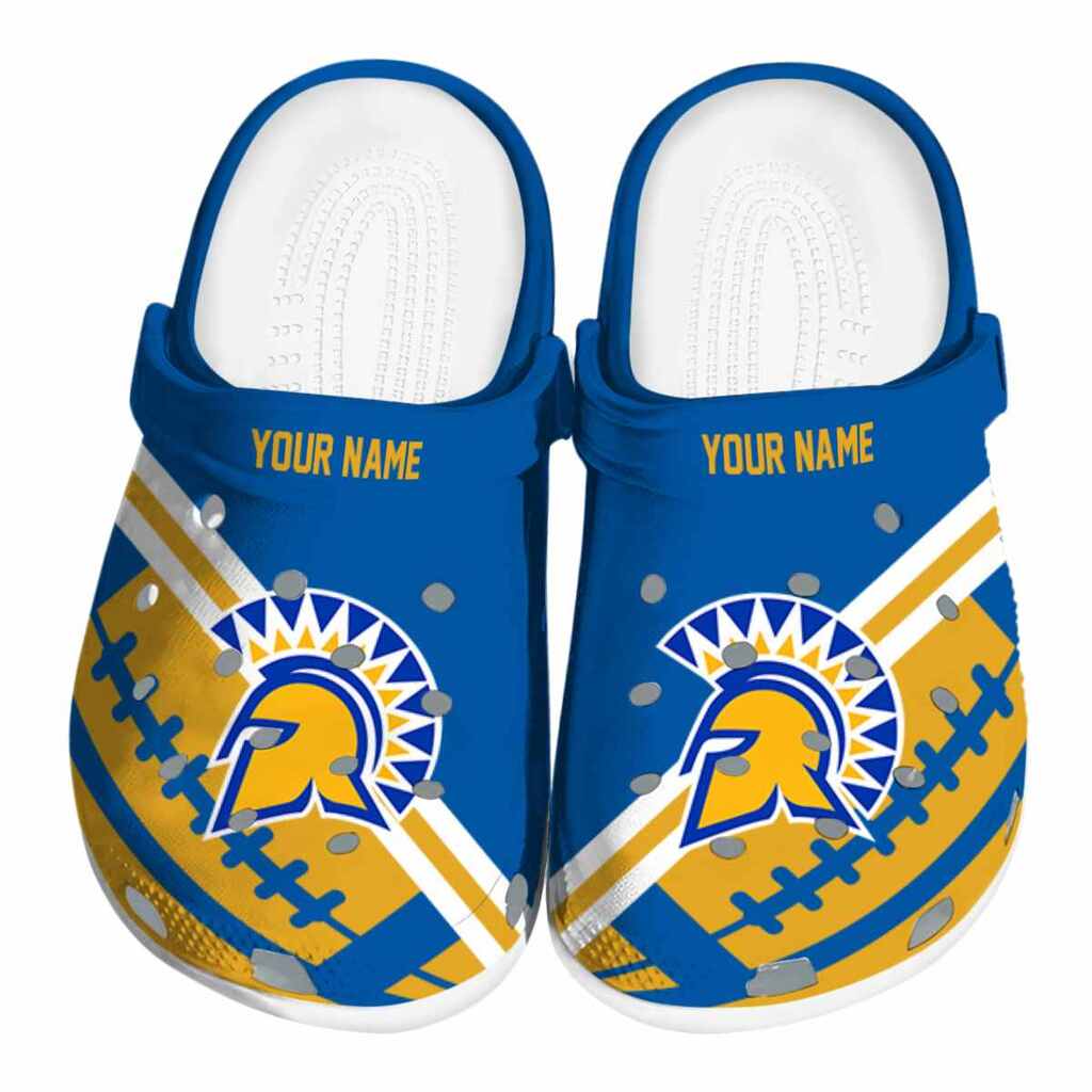 Customized San Jose State Spartans Football Motif ClogTVC1801803