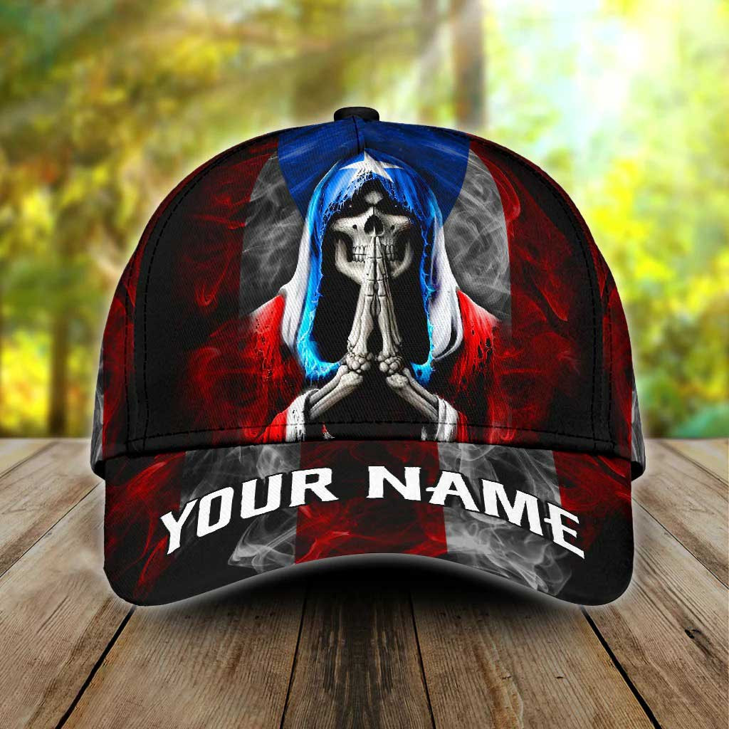 Customized Sol Taino Puerto Rico 3d Classic Cap, Puerto Rico Hats for Men, Women Trucker Hats Custom Hats Gifts For Men & Women