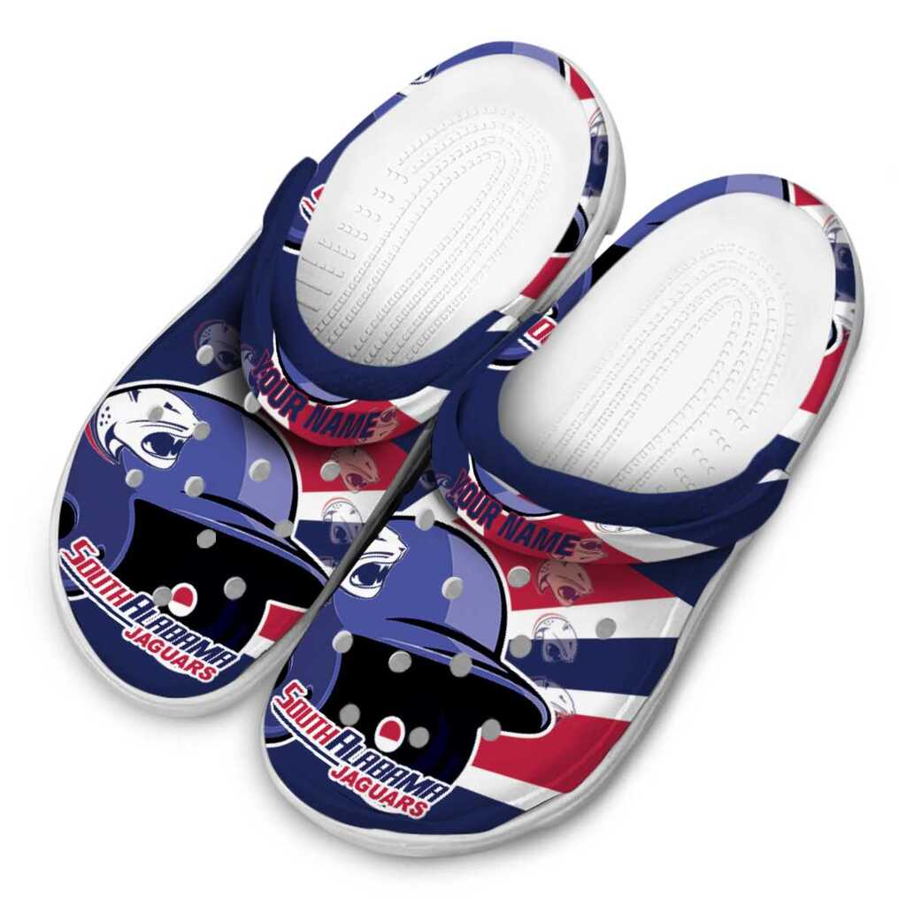 Customized South Alabama Jaguars Baseball Helmet ClogTVC1801821 - Image 4