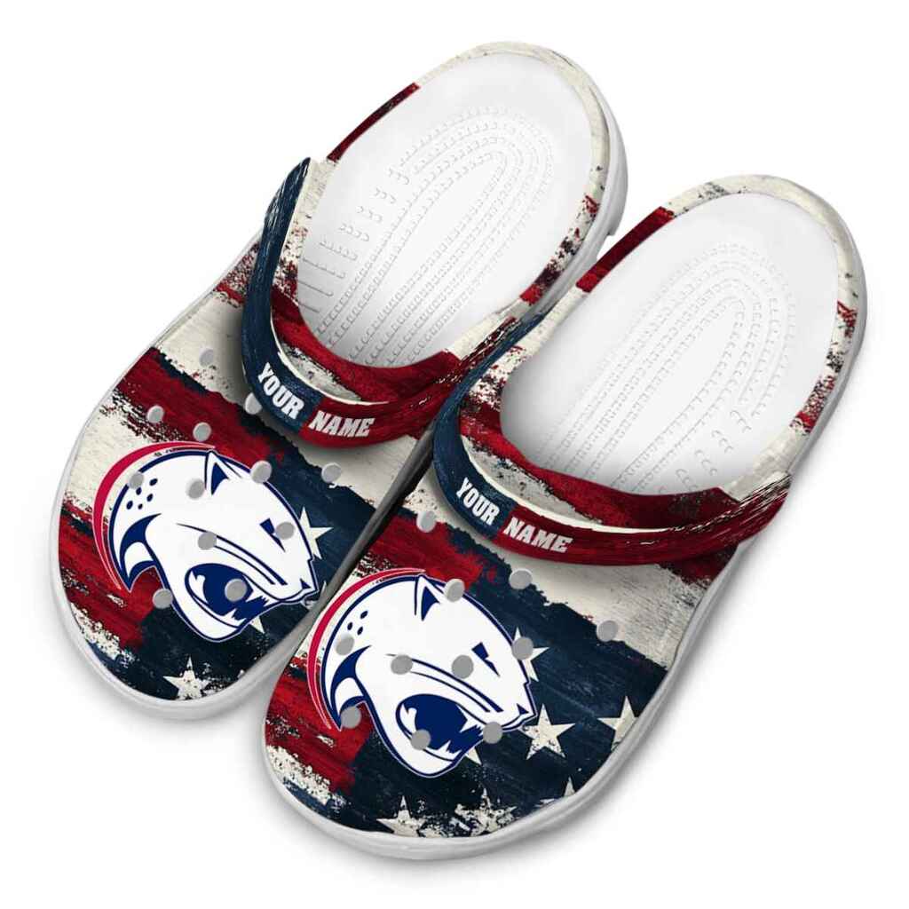 Customized South Alabama Jaguars Patriotic Stripes ClogTVC1801772 - Image 4