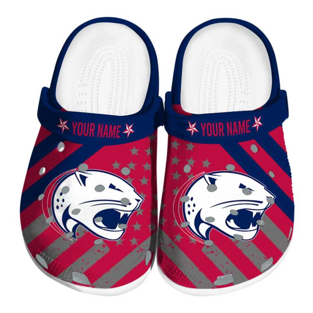 Customized South Alabama Jaguars Star-Spangled Graphic ClogTVC1801821