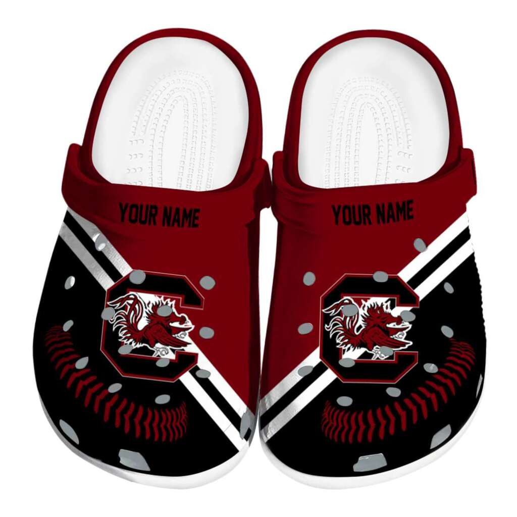 Customized South Carolina Gamecocks Baseball Motif ClogTVC1801163