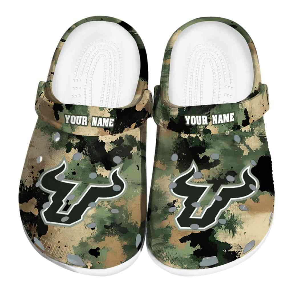 Customized South Florida Bulls Camouflage Craze ClogTVC1801772