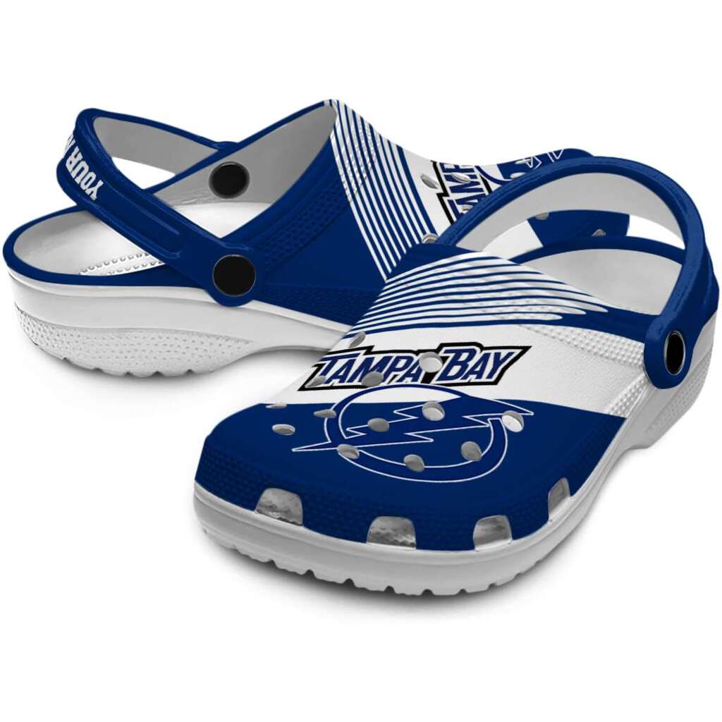 Customized Tampa Bay Lightning Vibrant Dual-Tone ClogTVC1801905 - Image 3