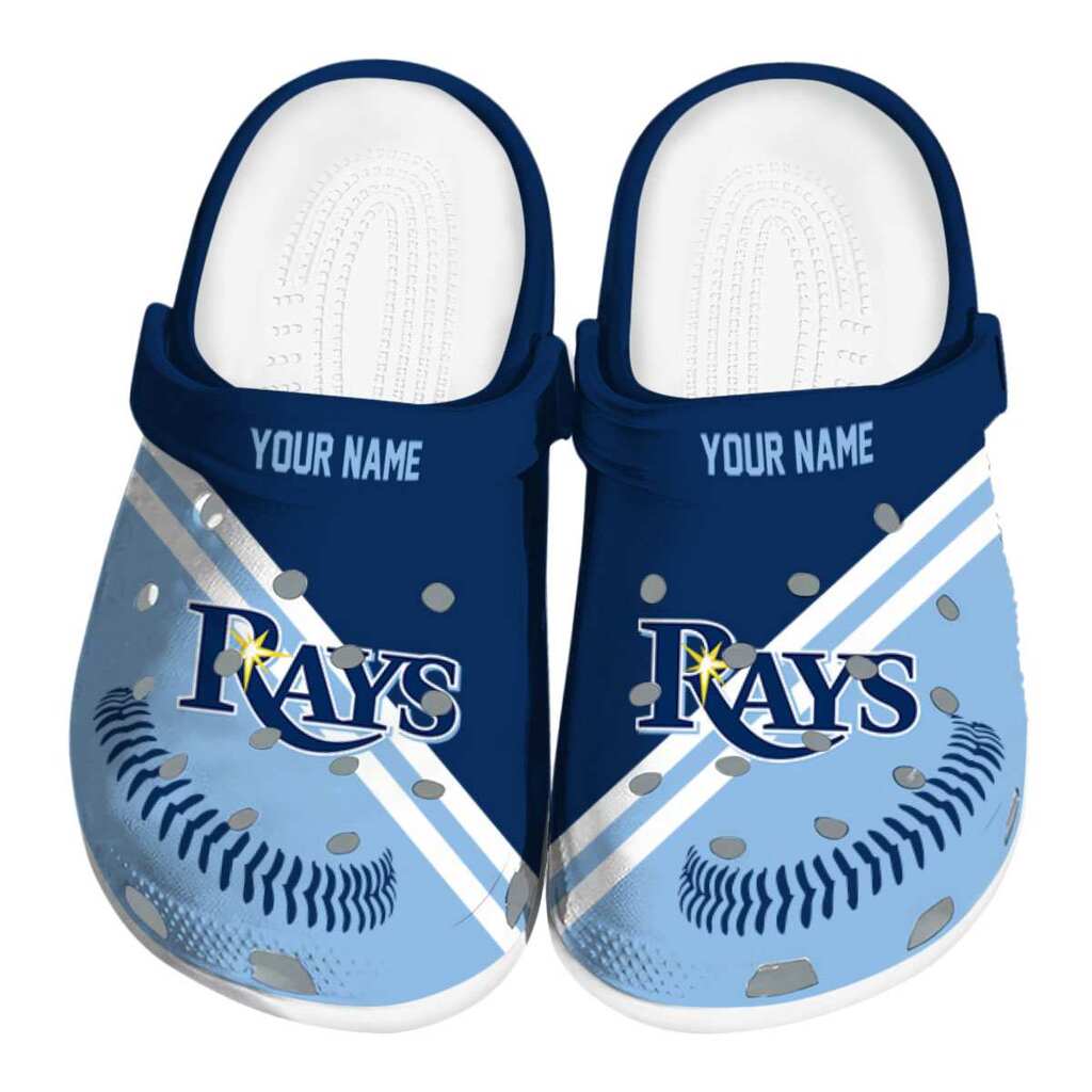 Customized Tampa Bay Rays Baseball Motif ClogTVC180166