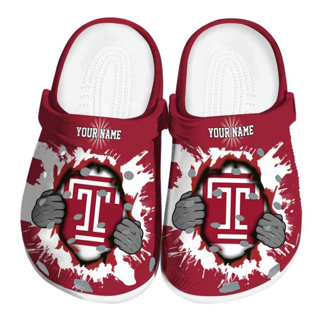 Customized Temple Owls Gripping Hand ClogTVC1801791