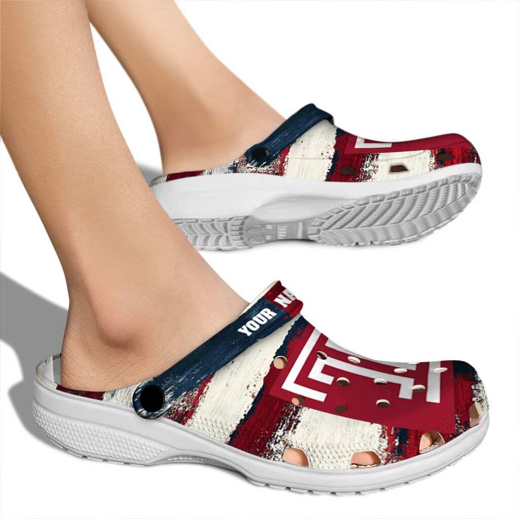 Customized Temple Owls Patriotic Stripes ClogTVC1801705 - Image 2