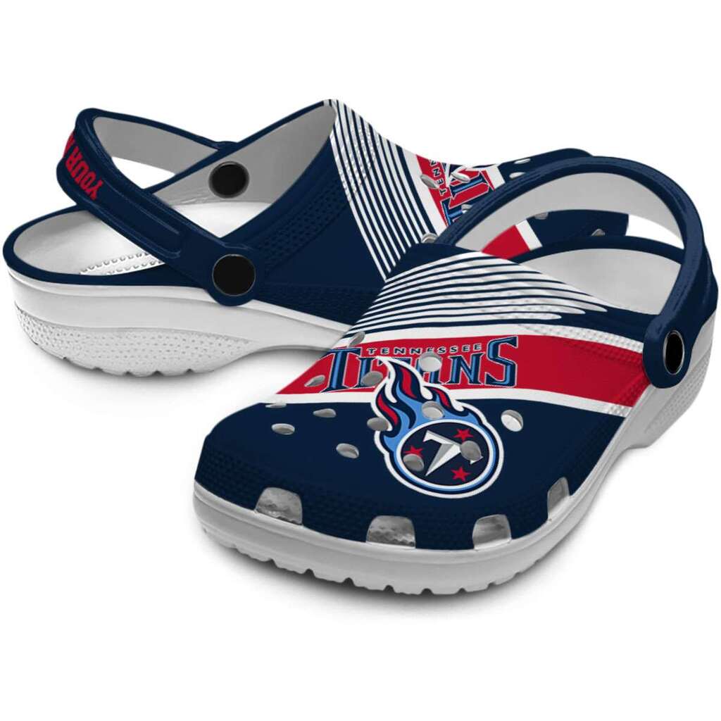 Customized Tennessee Titans Vibrant Dual-Tone ClogTVC1801154 - Image 3
