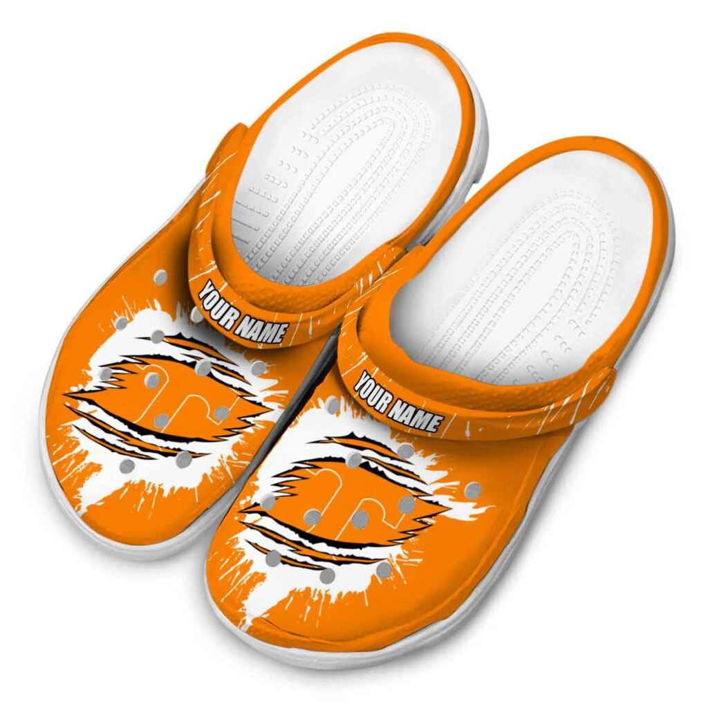 Customized Tennessee Volunteers Splash Motif Background ClogTVC180167 - Image 4