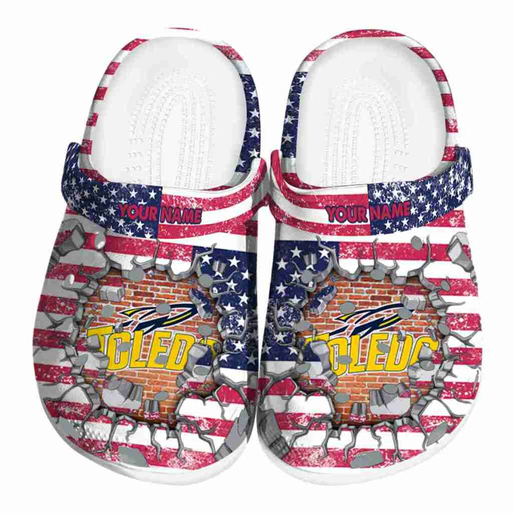 Customized Toledo Rockets Freedom Splinter ClogTVC1801821