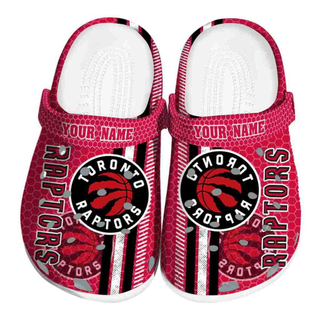 Customized Toronto Raptors Contrasting Stripes ClogTVC1801732