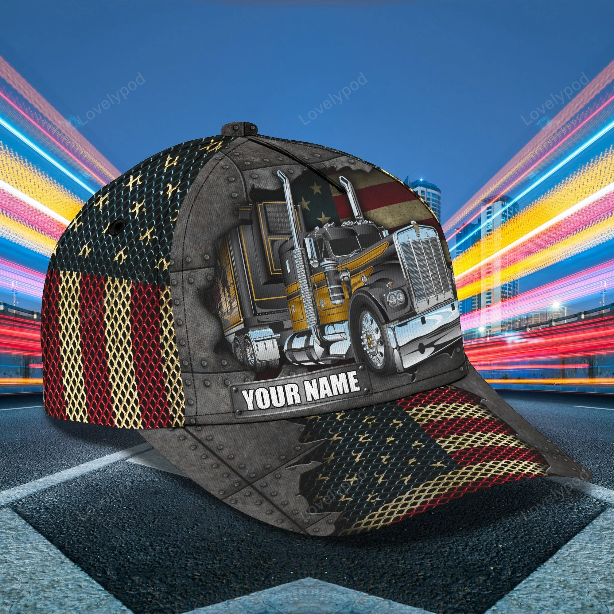 Customized Trucker Cap Hat, Baseball Cap For Trucker Man, Gift To Husband Trucker, Trucker Dad Cap Hat Trucker Hats Custom Hats Gifts For Men & Women