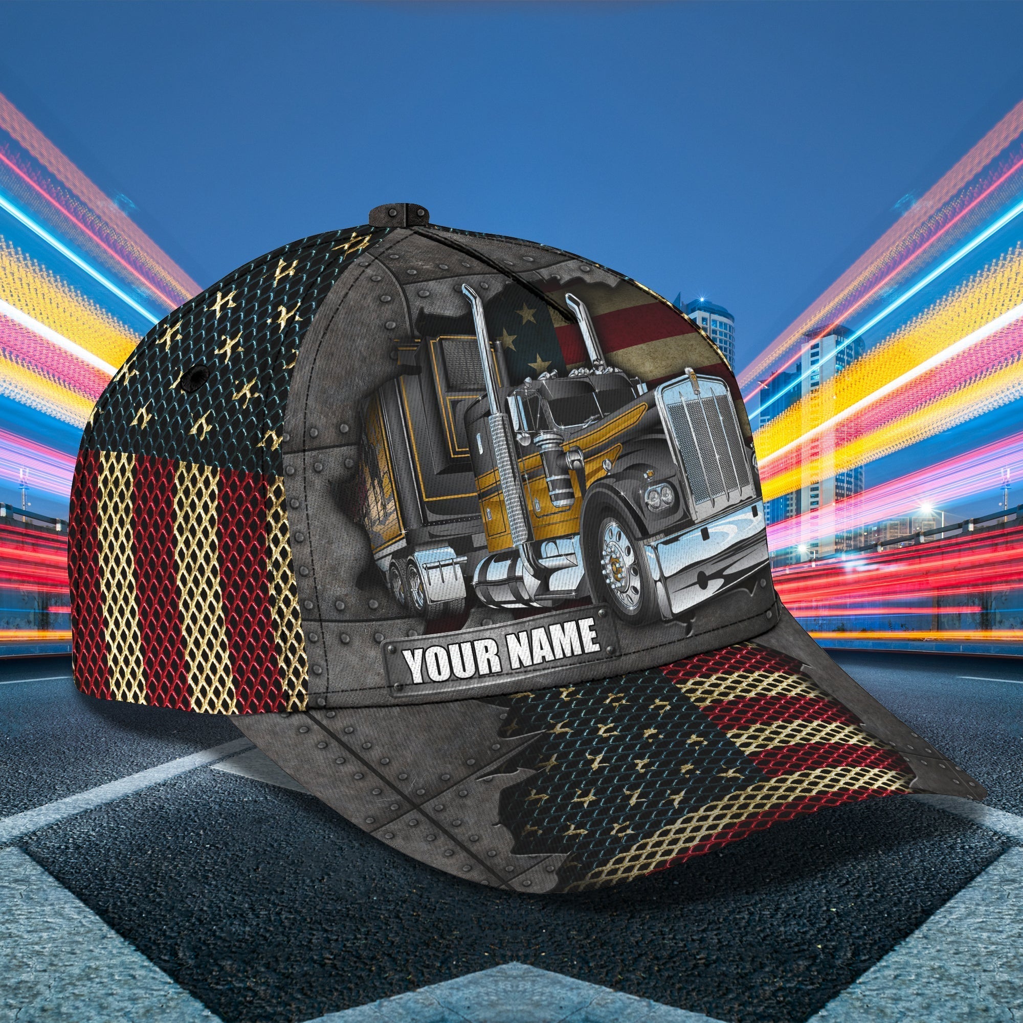 Customized Trucker - Unisex Cap For Trucker Man, Gift To Husband Trucker Hats Custom Hats Gifts For Men & Women