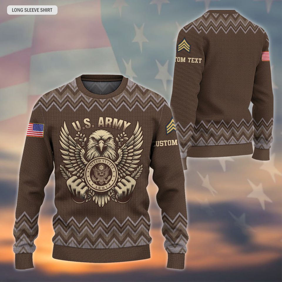 Customized U.S Veteran Sweater
