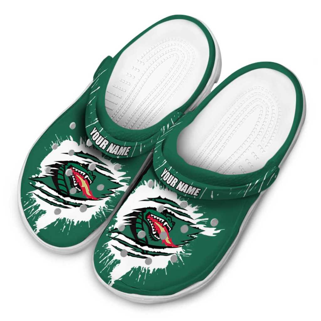 Customized UAB Blazers Splash Motif Background ClogTVC1801746 - Image 4
