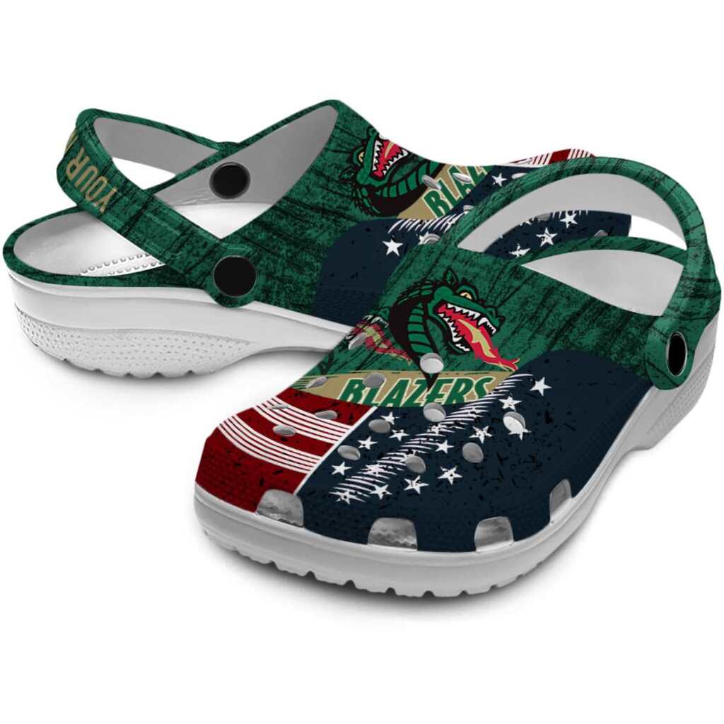 Customized UAB Blazers Star-Spangled Side Pattern ClogTVC1801746 - Image 3