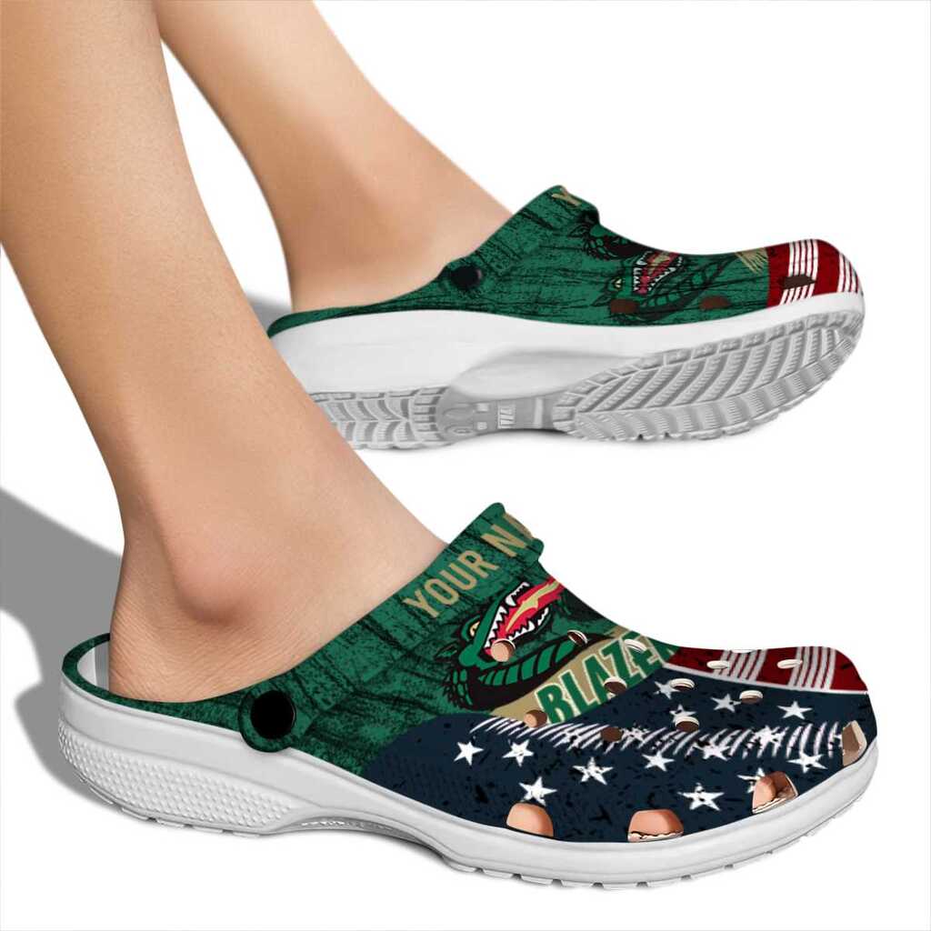 Customized UAB Blazers Star-Spangled Side Pattern ClogTVC1801746 - Image 2