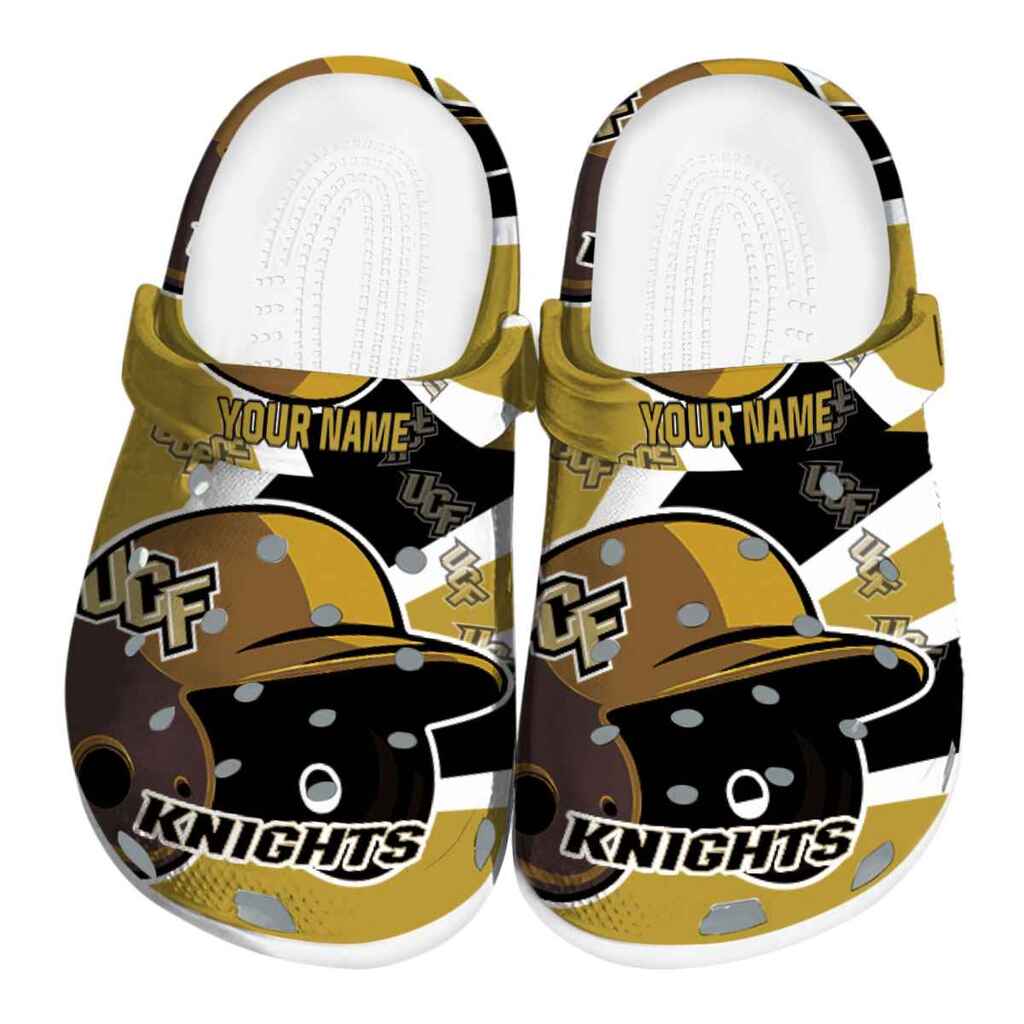 Customized UCF Knights Baseball Helmet ClogTVC180159