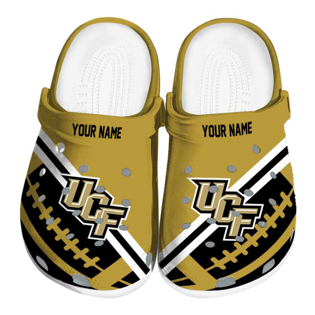 Customized UCF Knights Football Motif ClogTVC180159