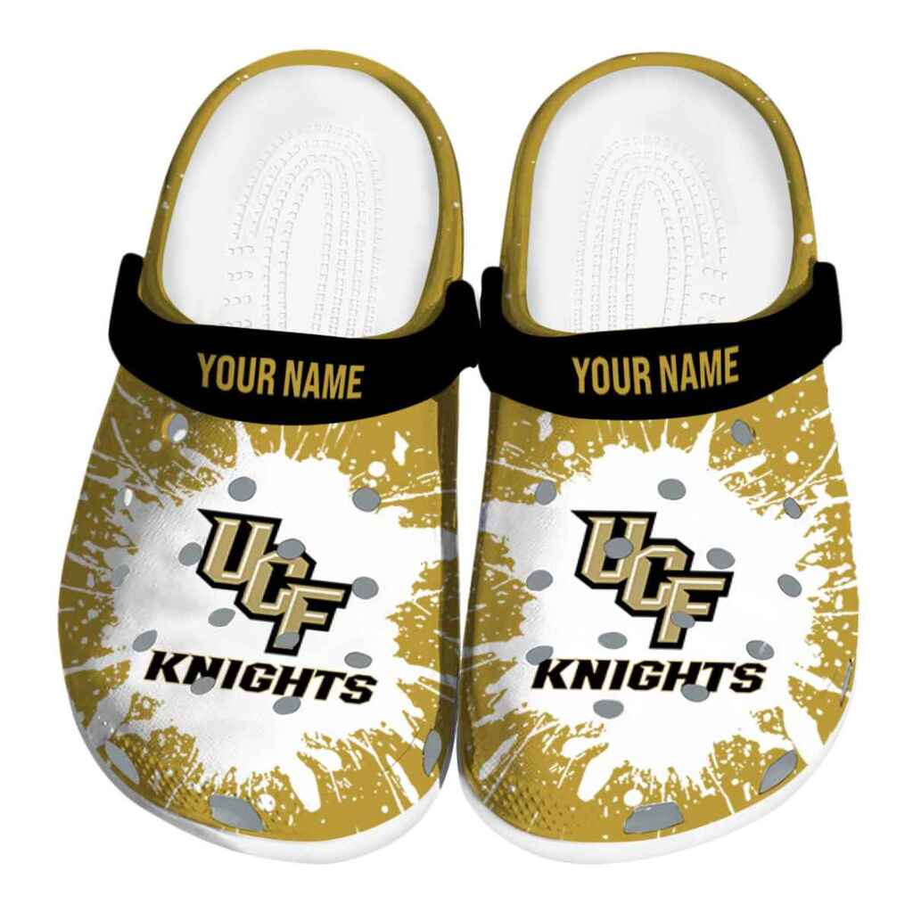 Customized UCF Knights Splash Art ClogTVC180159
