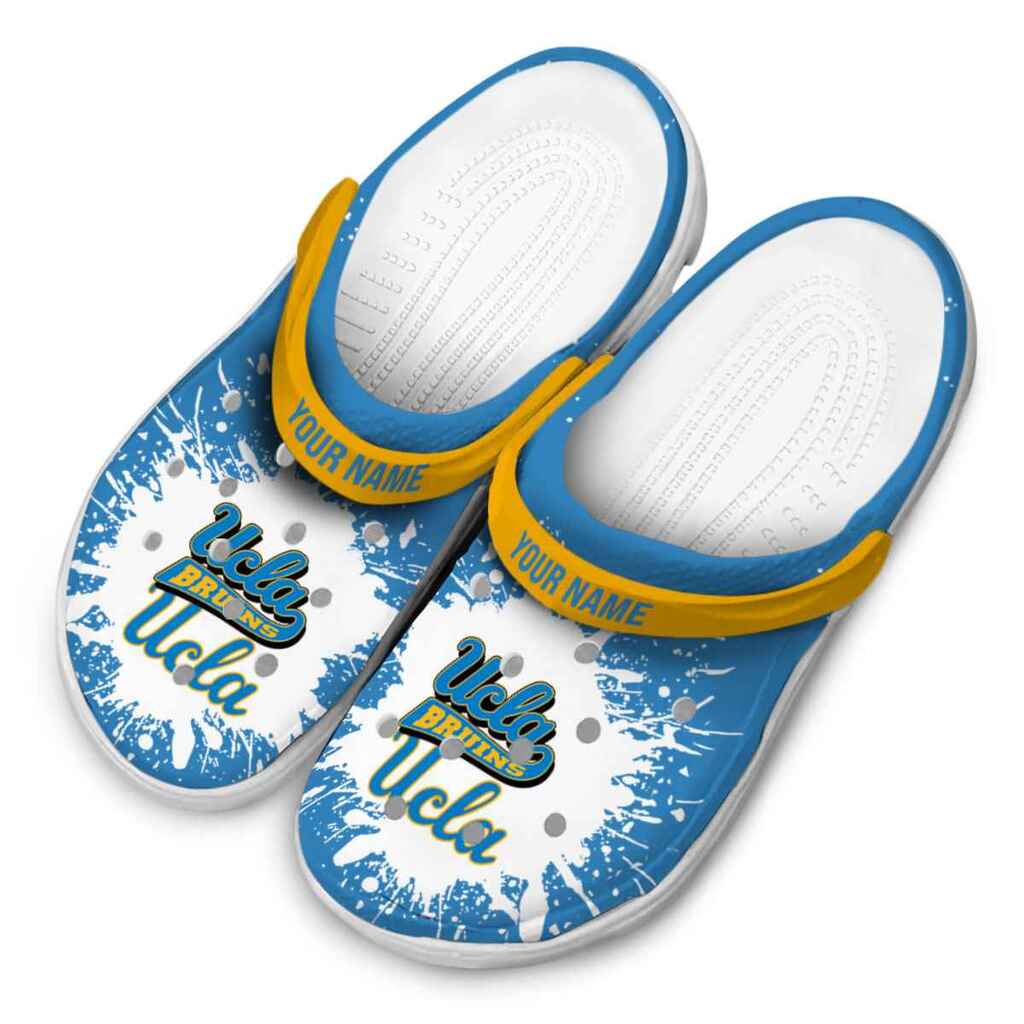 Customized UCLA Bruins Splash Art ClogTVC180159 - Image 4