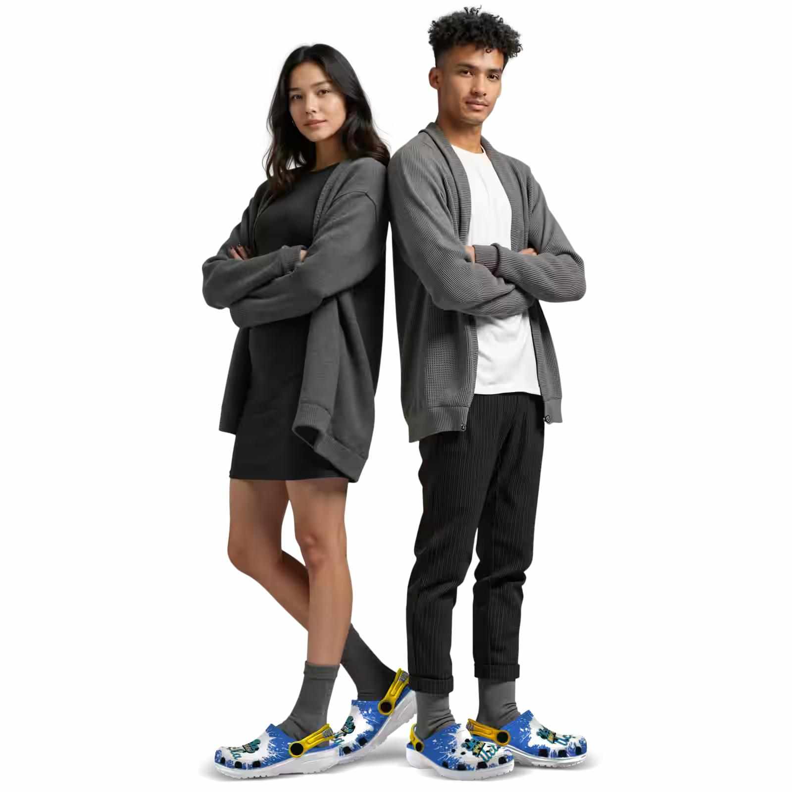 Customized UCLA Bruins Splash Art ClogTVC180159 - Image 7