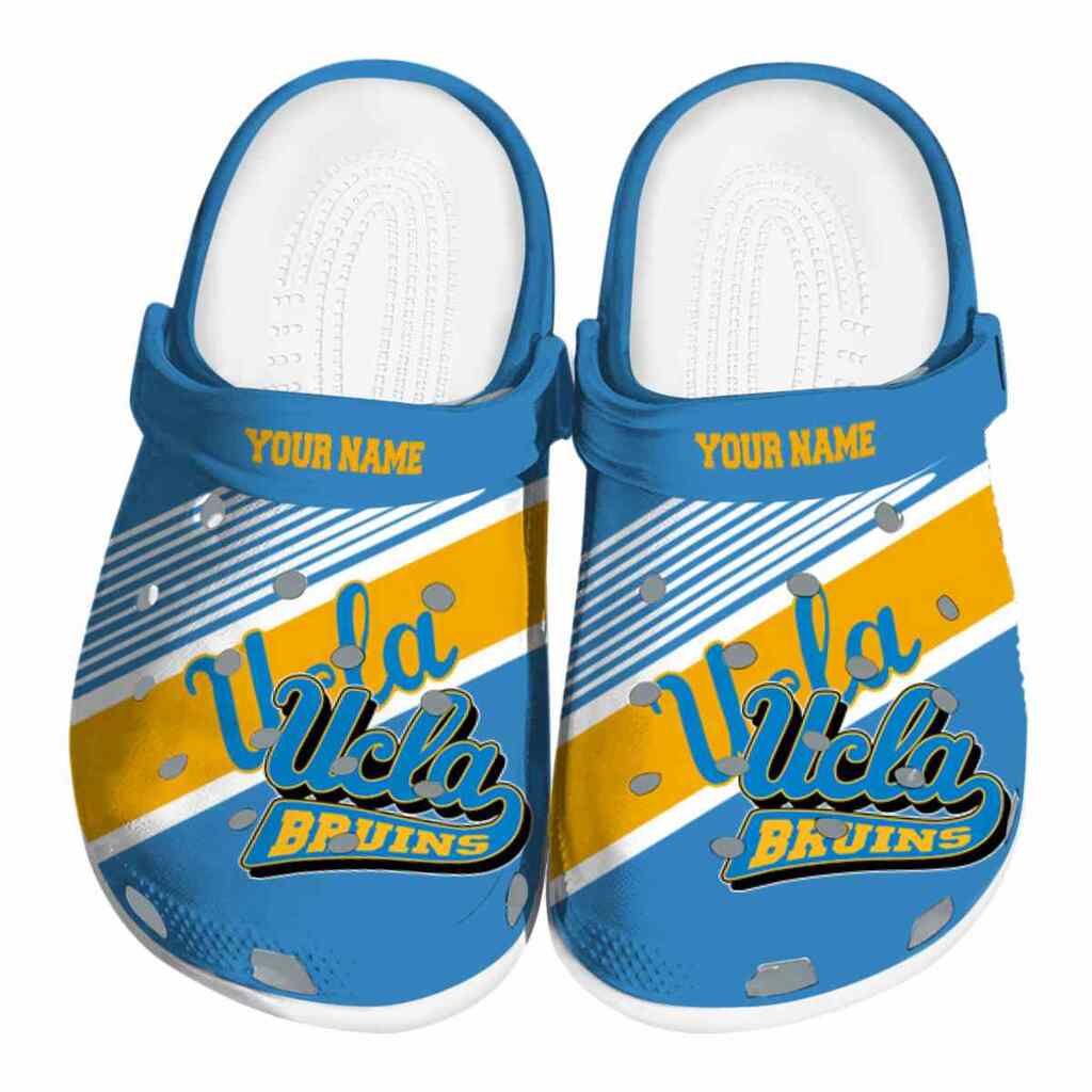 Customized UCLA Bruins Vibrant Dual-Tone ClogTVC180159