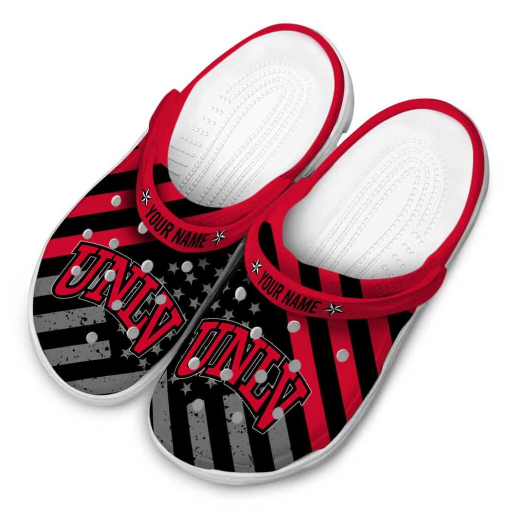 Customized UNLV Rebels Star-Spangled Graphic ClogTVC1801826 - Image 4