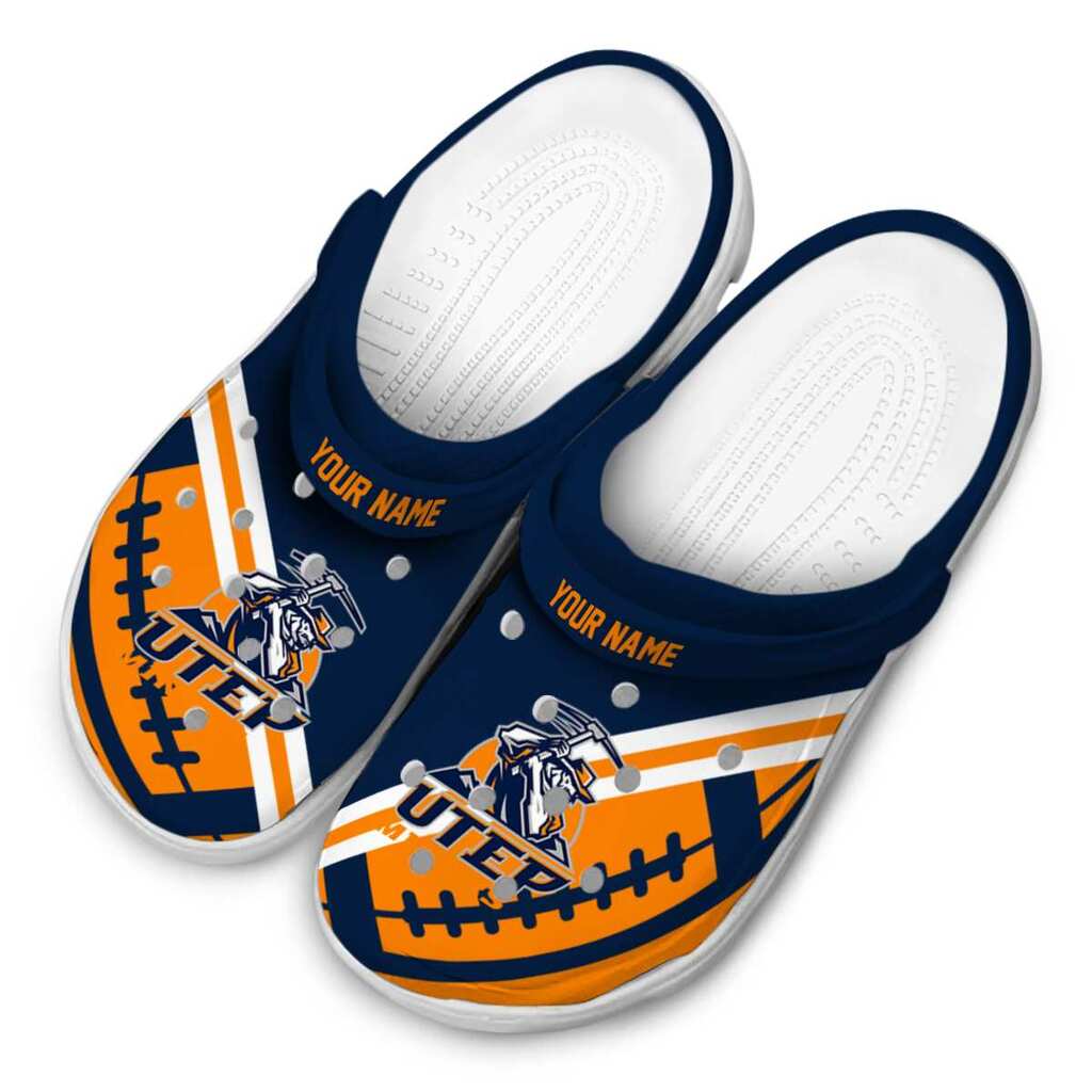 Customized UTEP Miners Football Motif ClogTVC1801803 - Image 4