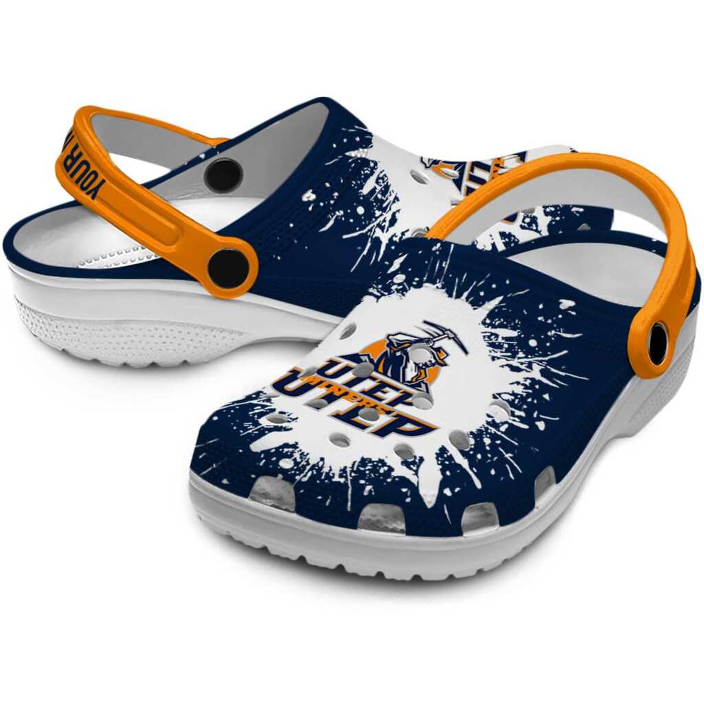 Customized UTEP Miners Splash Art ClogTVC1801753 - Image 3