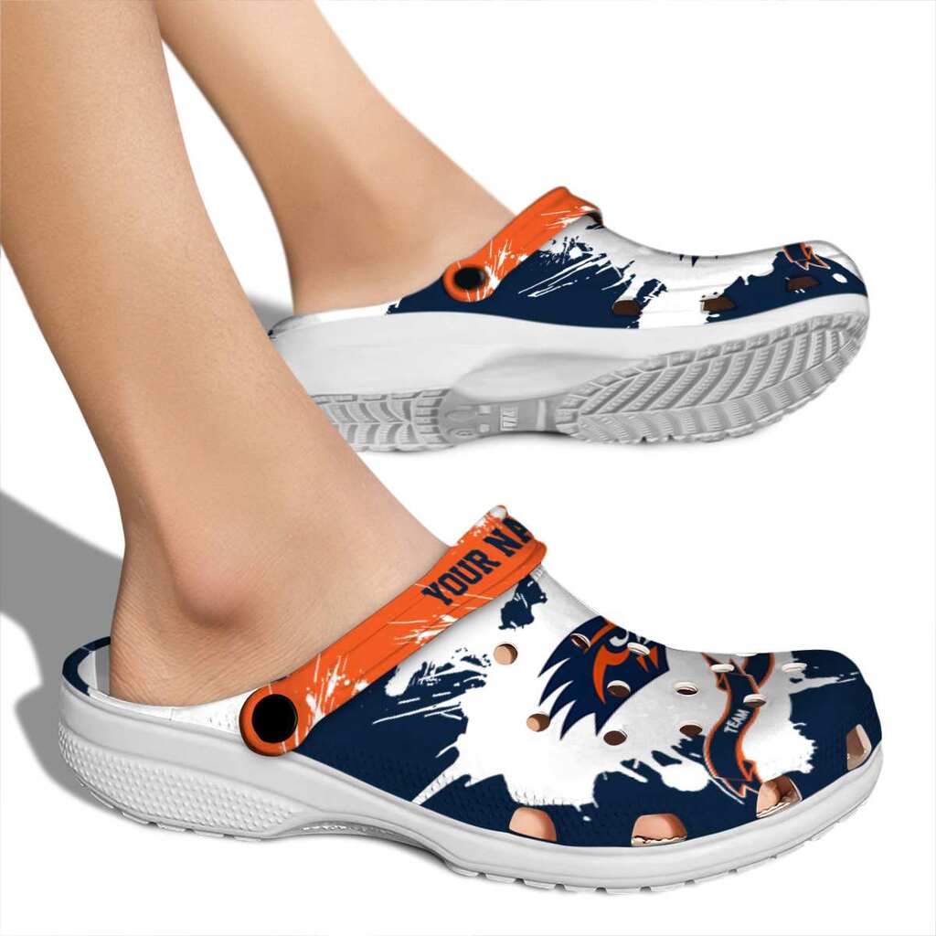 Customized UTSA Roadrunners Splatter Pattern ClogTVC1801744 - Image 2