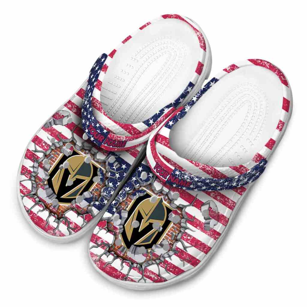 Customized Vegas Golden Knights Freedom Splinter ClogTVC1801891 - Image 4