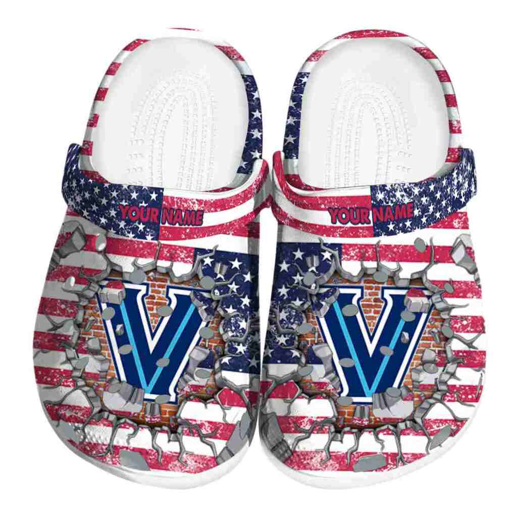 Customized Villanova Wildcats Freedom Splinter ClogTVC1801826