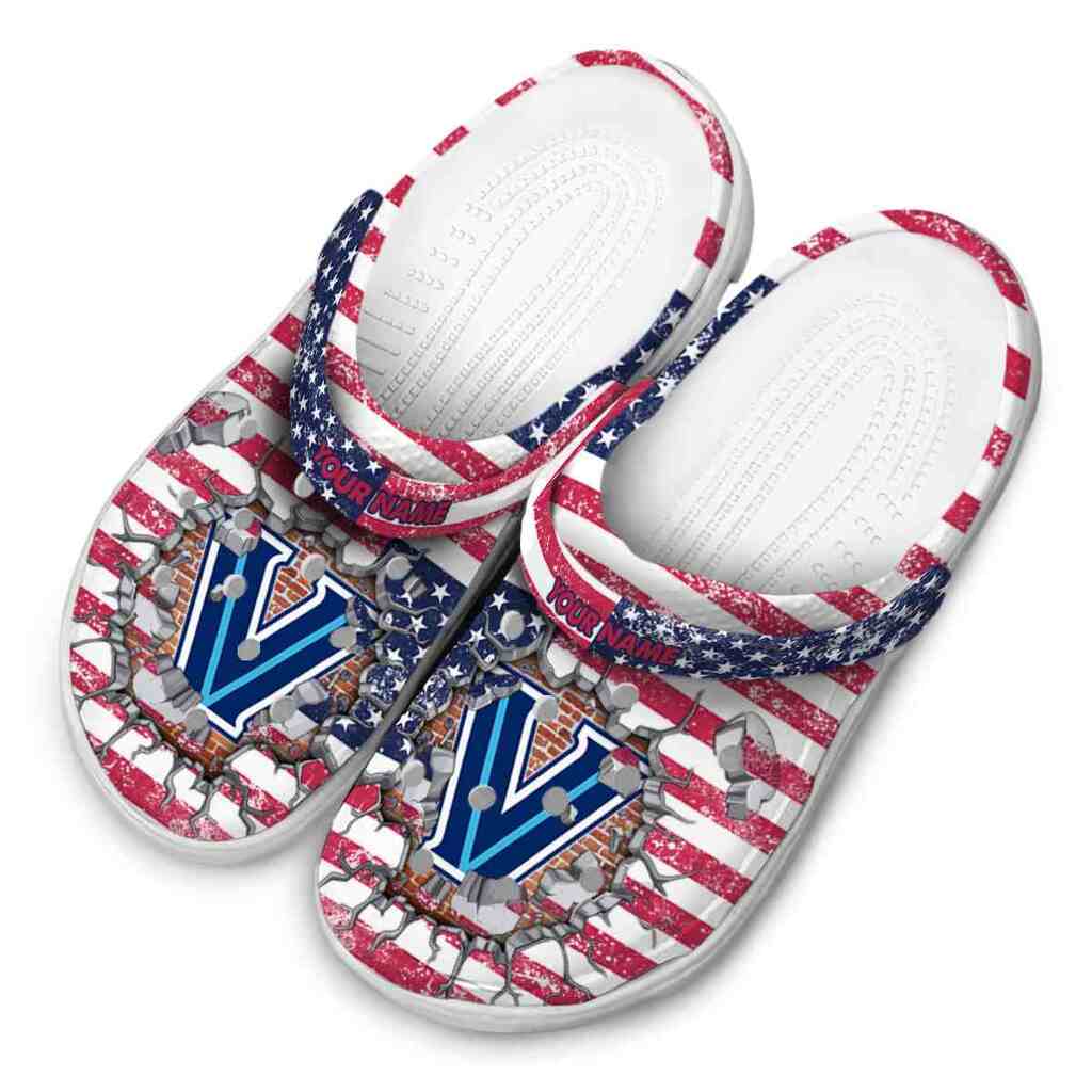 Customized Villanova Wildcats Freedom Splinter ClogTVC1801826 - Image 4