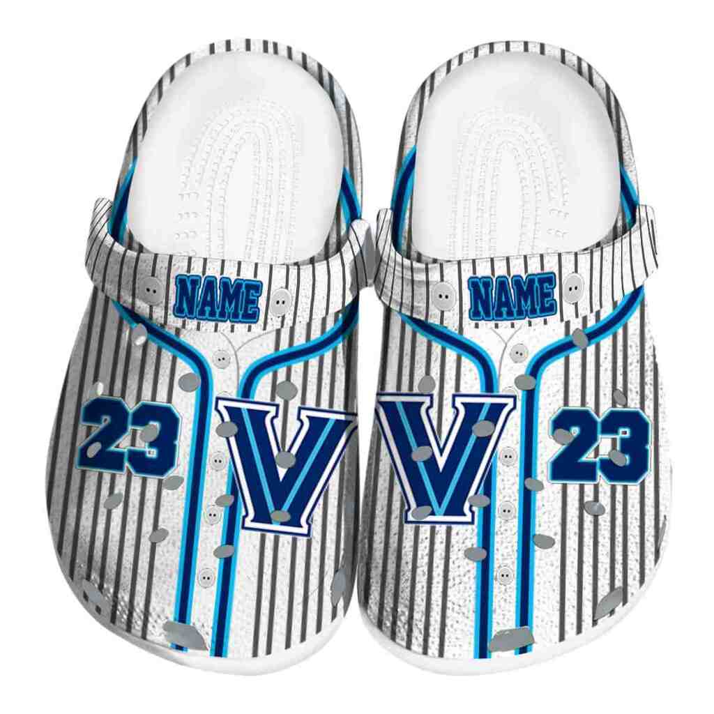 Customized Villanova Wildcats Pinstripe Pattern ClogTVC1801718
