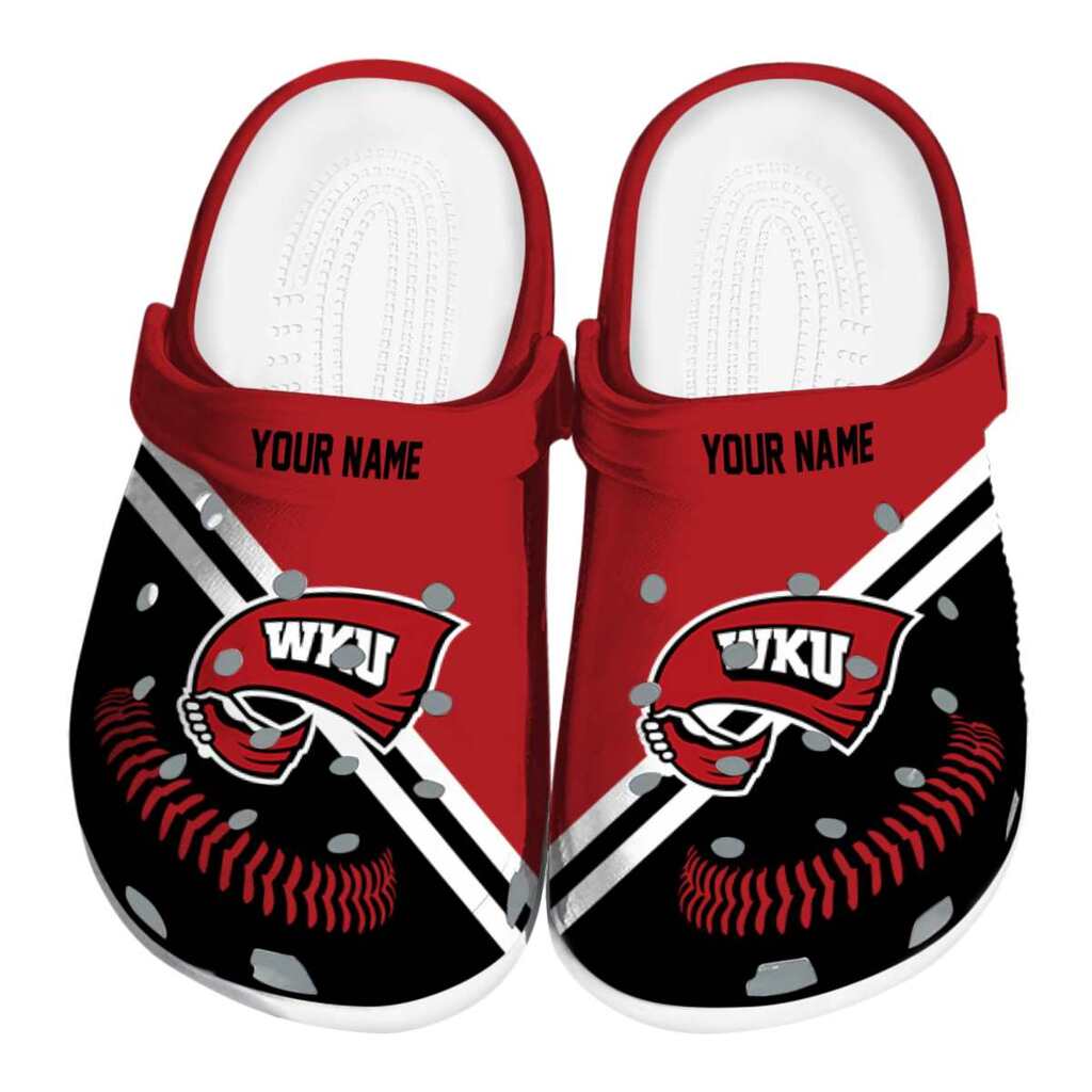 Customized Western Kentucky Hilltoppers Baseball Motif ClogTVC1801804