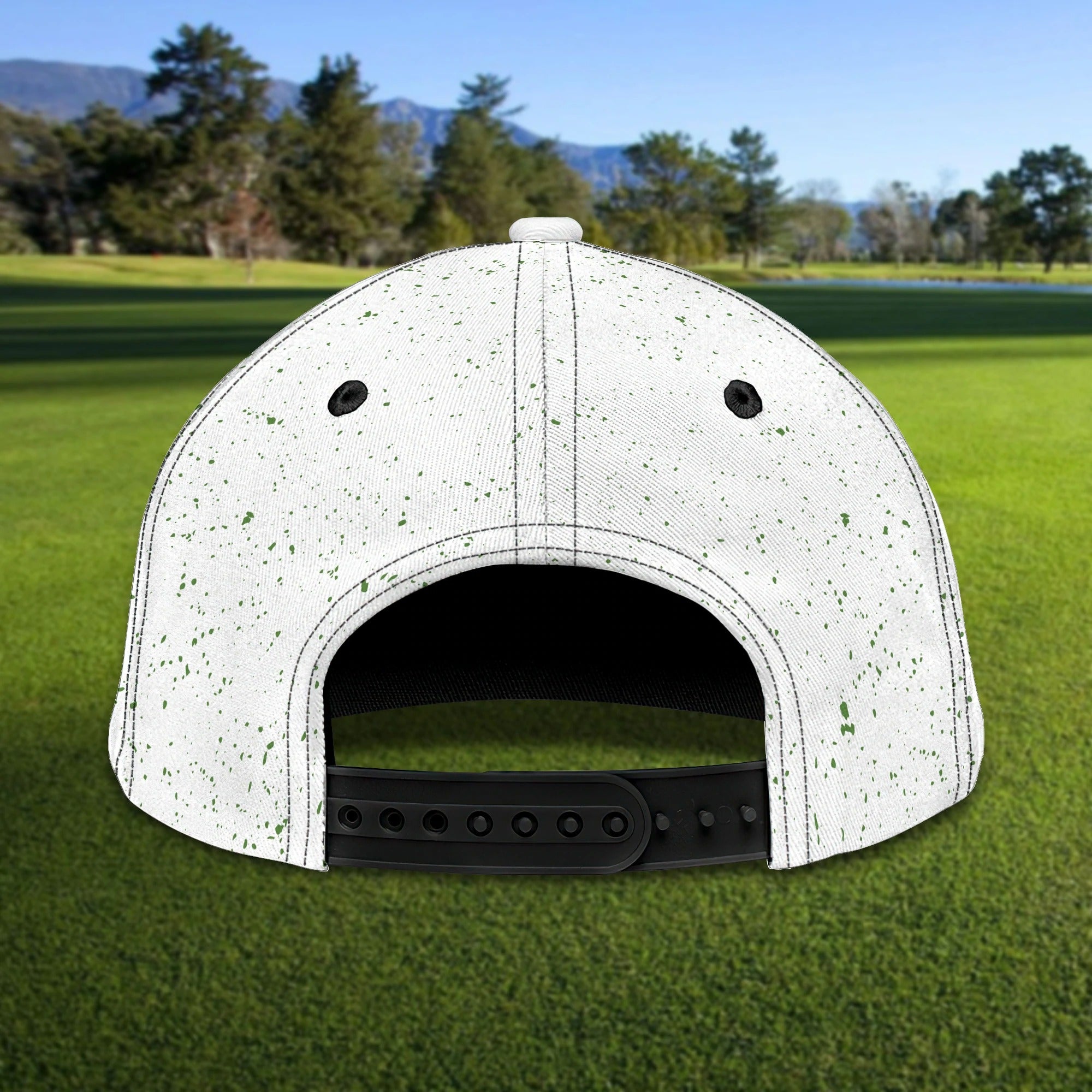 Customized With Name All Over Print 3D Cap For Dad Golf, Man Golfer Hat Caps, Dad Golf Caps Trucker Hats Custom Hats Gifts For Men & Women