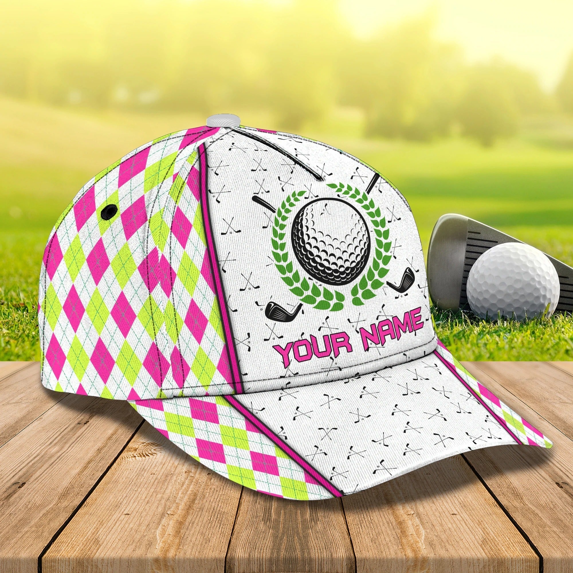 Customized Womens Golf Cap, Baseball Golf Cap, Classic Golf Cap For Girl, Best Gift To Golf Lover Trucker Hats Custom Hats Gifts For Men & Women